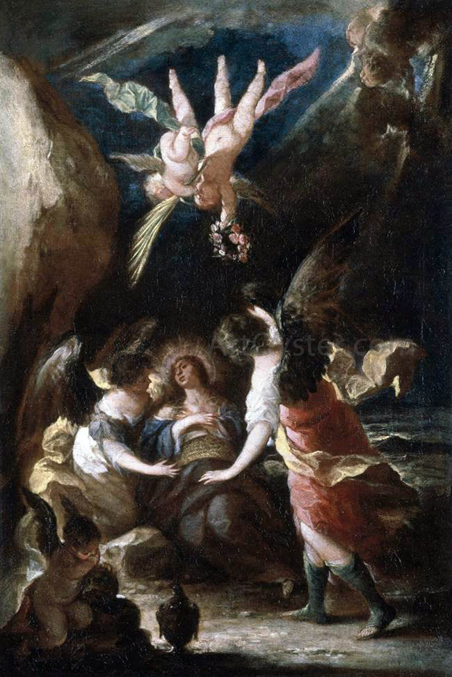 Jose Antolinez The Death of the Magdalene - Hand Painted Oil Painting