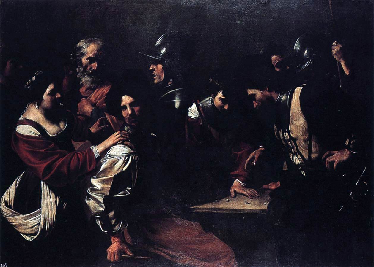 Bartolomeo Manfredi The Denial of St Peter - Hand Painted Oil Painting