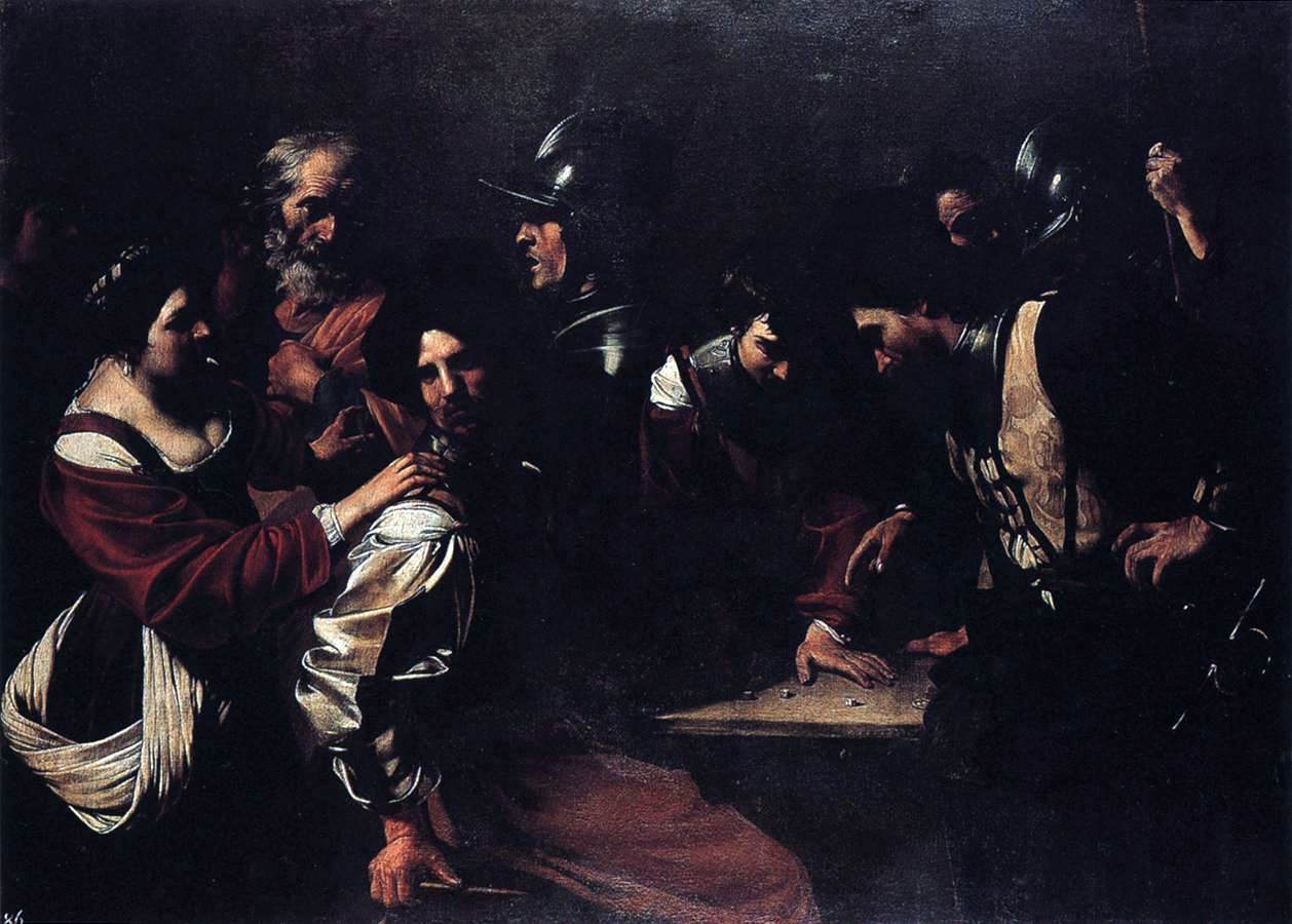  Bartolomeo Manfredi The Denial of St Peter - Hand Painted Oil Painting