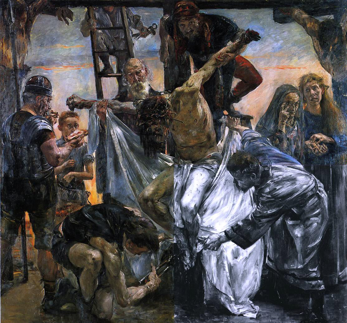 Lovis Corinth The Deposition - Hand Painted Oil Painting