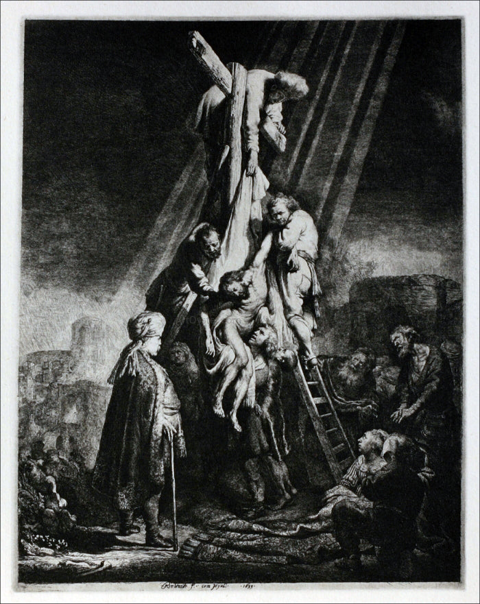 Rembrandt Van Rijn The Descent from the Cross - Hand Painted Oil Painting