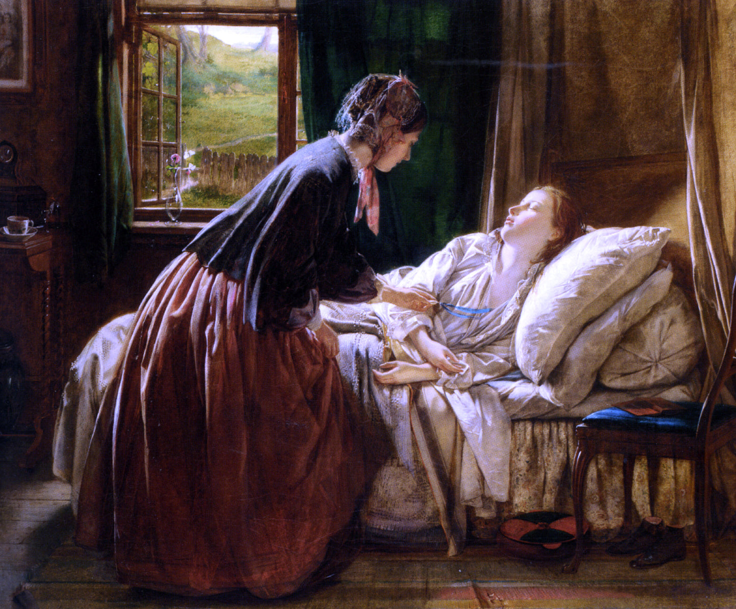 Edwin Thomas Roberts The Discovery - Hand Painted Oil Painting