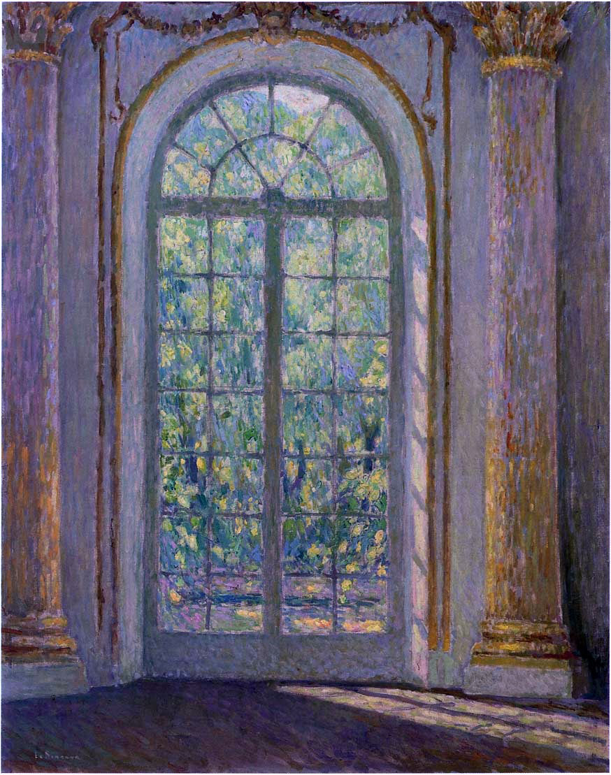 Henri Le Sidaner The Door of Spring - Hand Painted Oil Painting
