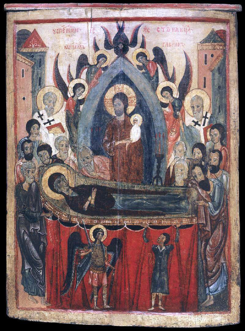 Unknown Painters Masters The Dormition of the Mother of God - Hand Painted Oil Painting