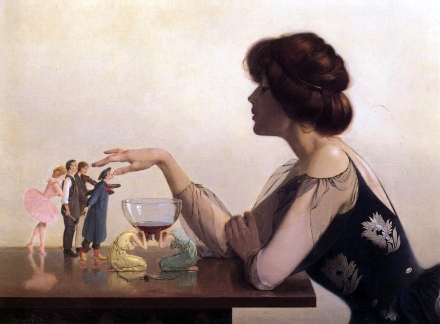 Harry Watrous The Dregs - Hand Painted Oil Painting