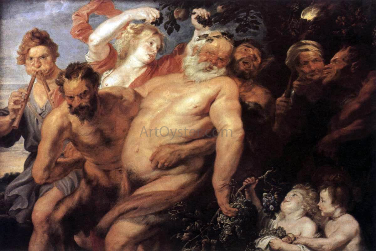 Peter Paul Rubens The Drunken Silenus - Hand Painted Oil Painting