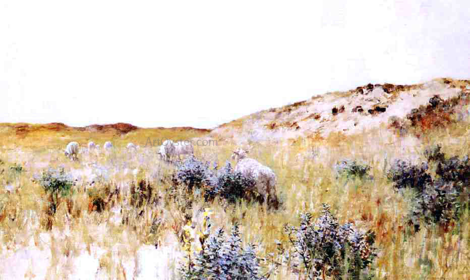  George Hitchcock The Dunes, Holland - Hand Painted Oil Painting