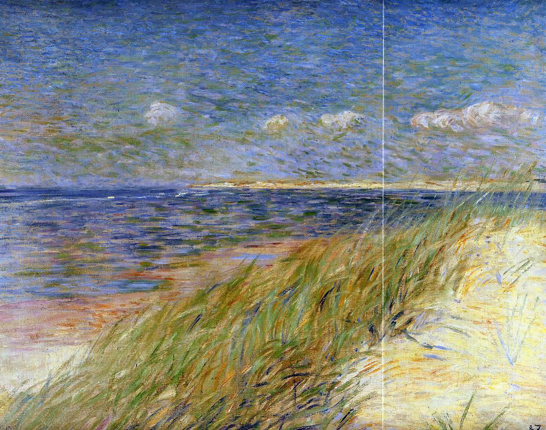 Theo Van Rysselberghe The Dunes of Swin, Knokke - Hand Painted Oil Painting