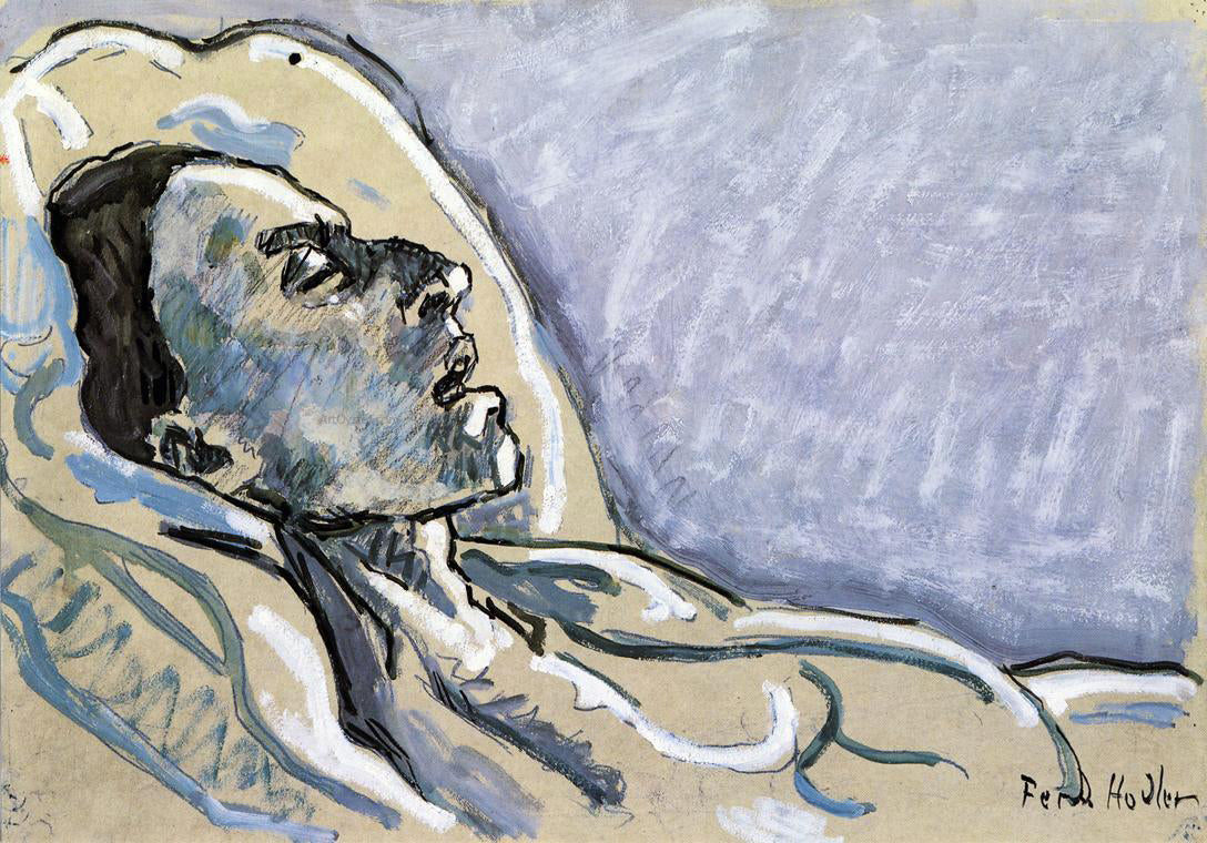 Ferdinand Hodler The Dying Valentine Gode-Darel - Hand Painted Oil Painting