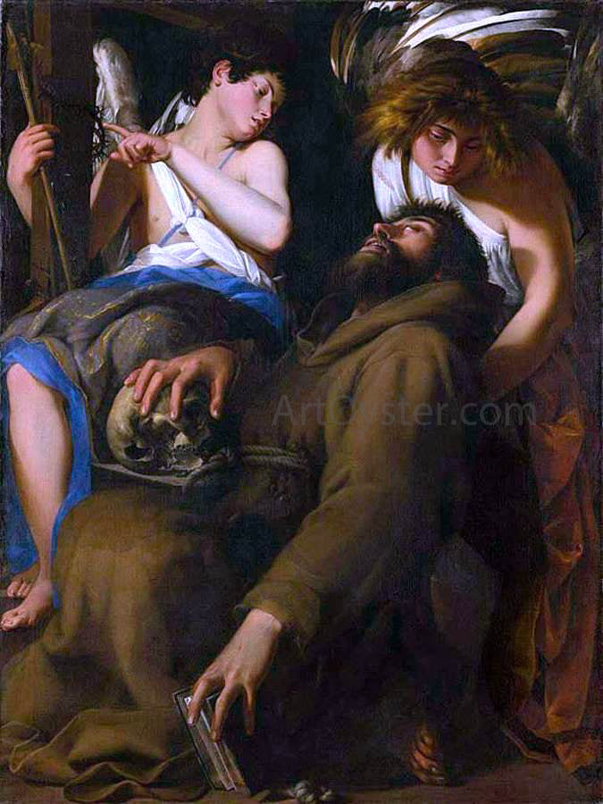Giovanni Baglione The Ecstasy of St Francis - Hand Painted Oil Painting