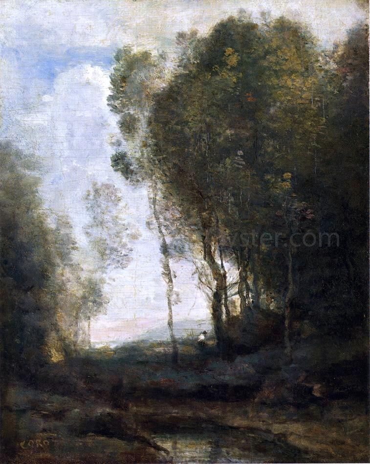  Jean-Baptiste-Camille Corot The Edge of the Forest - Hand Painted Oil Painting