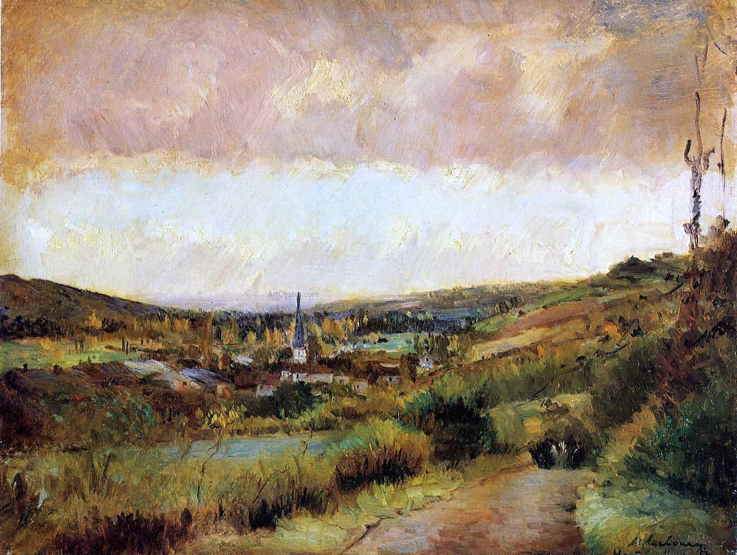 Albert Lebourg The End of Autumn at Hondouville-sur-Iton - Hand Painted Oil Painting
