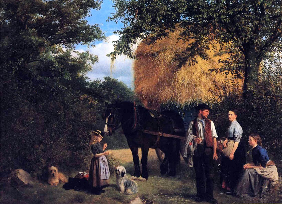 William Edward Millner The End of the Day - Hand Painted Oil Painting