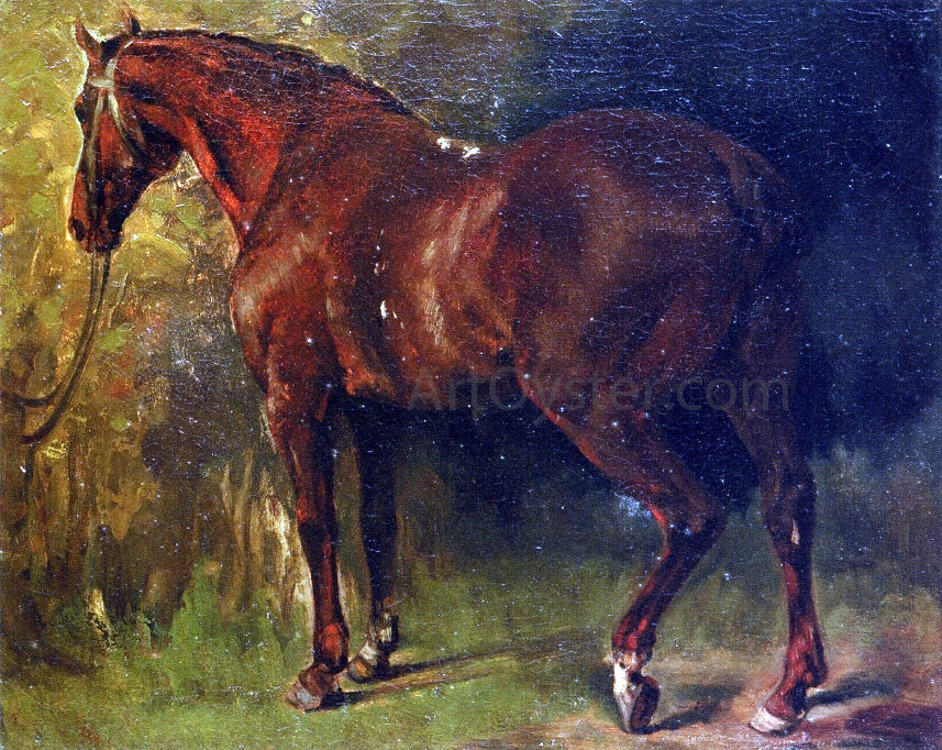 Gustave Courbet The English Horse of M. Duval - Hand Painted Oil Painting
