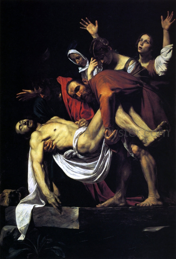 Caravaggio The Entombment of Christ - Hand Painted Oil Painting