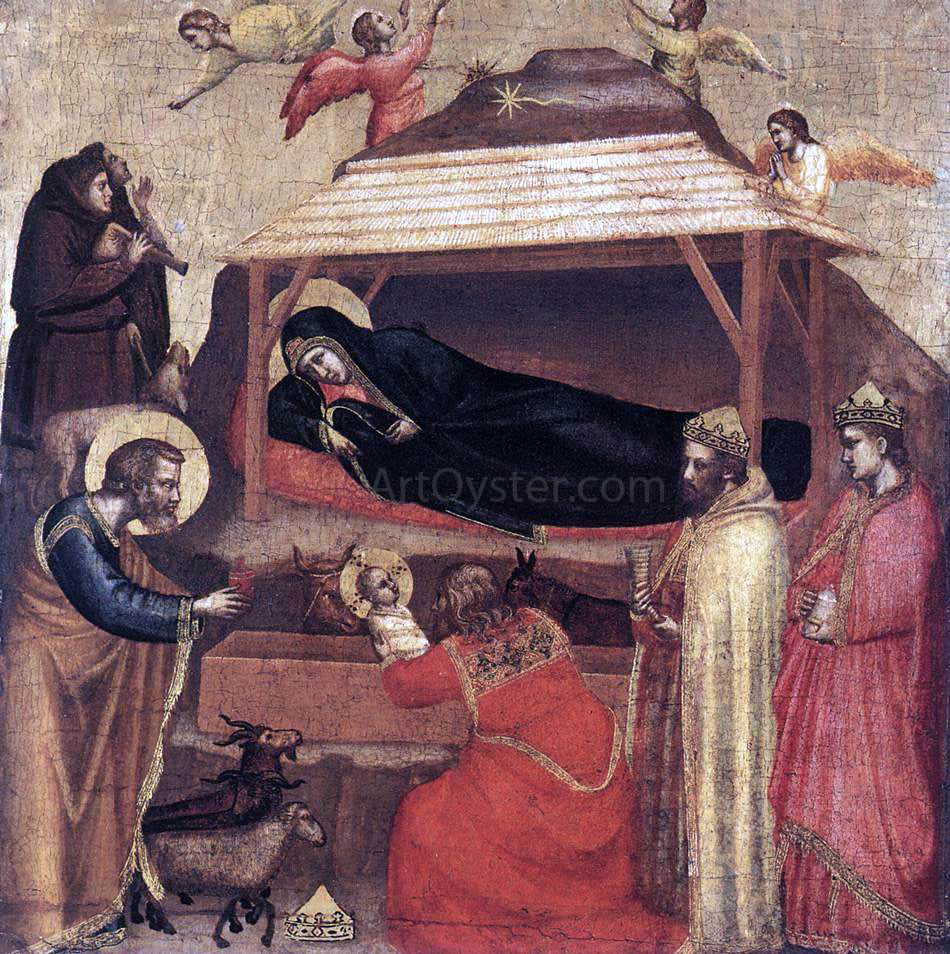 Giotto The Epiphany - Hand Painted Oil Painting