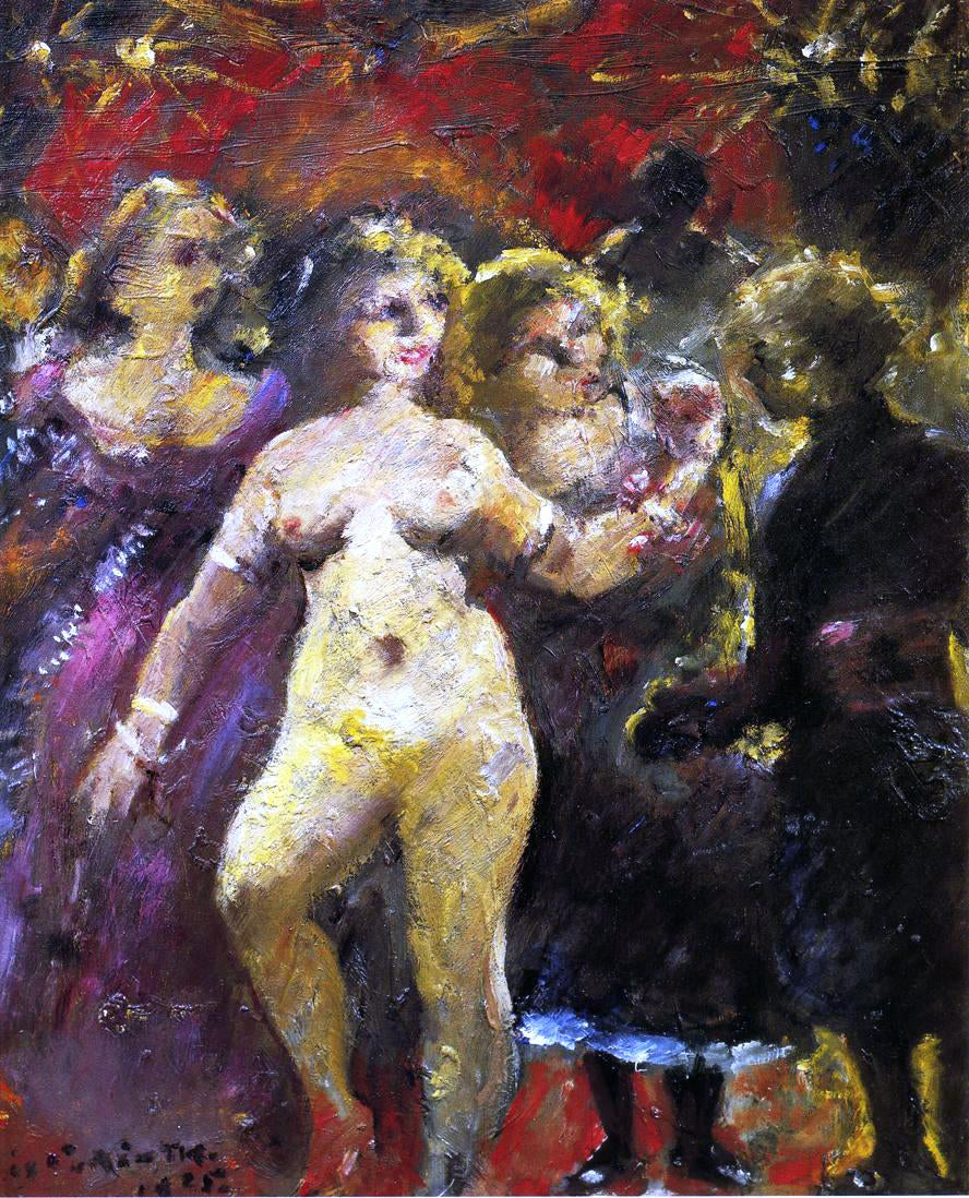 Lovis Corinth The Fair Imperia - Hand Painted Oil Painting