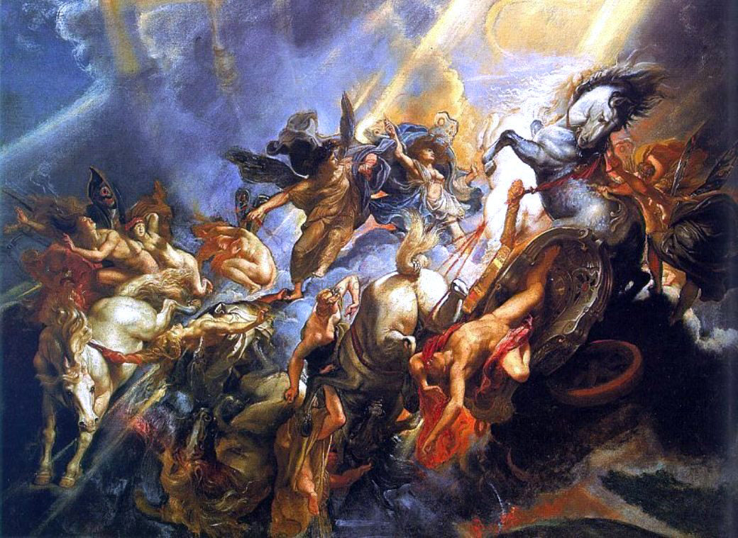 Peter Paul Rubens The Fall of Phaeton - Hand Painted Oil Painting