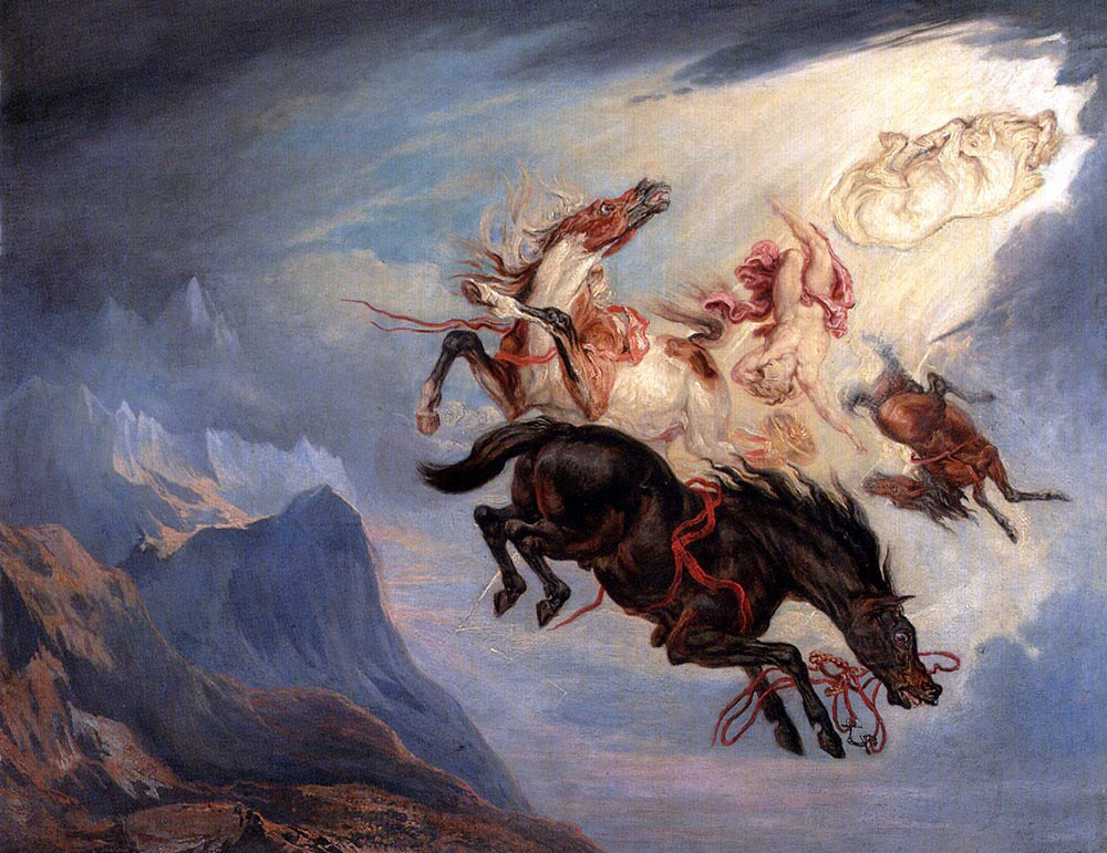  James Ward The Fall of Phaeton - Hand Painted Oil Painting