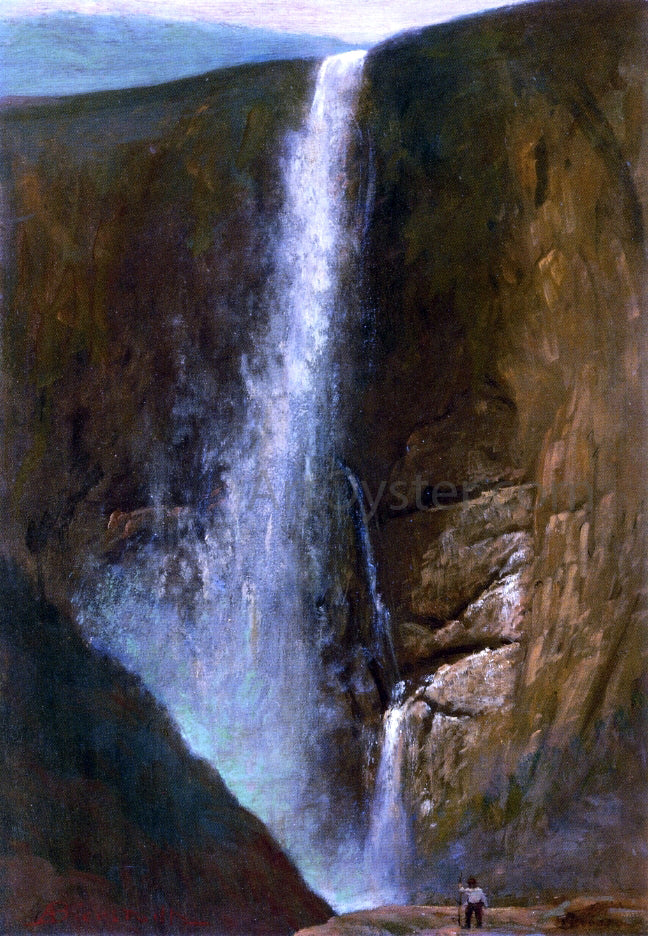 Albert Bierstadt The Falls - Hand Painted Oil Painting