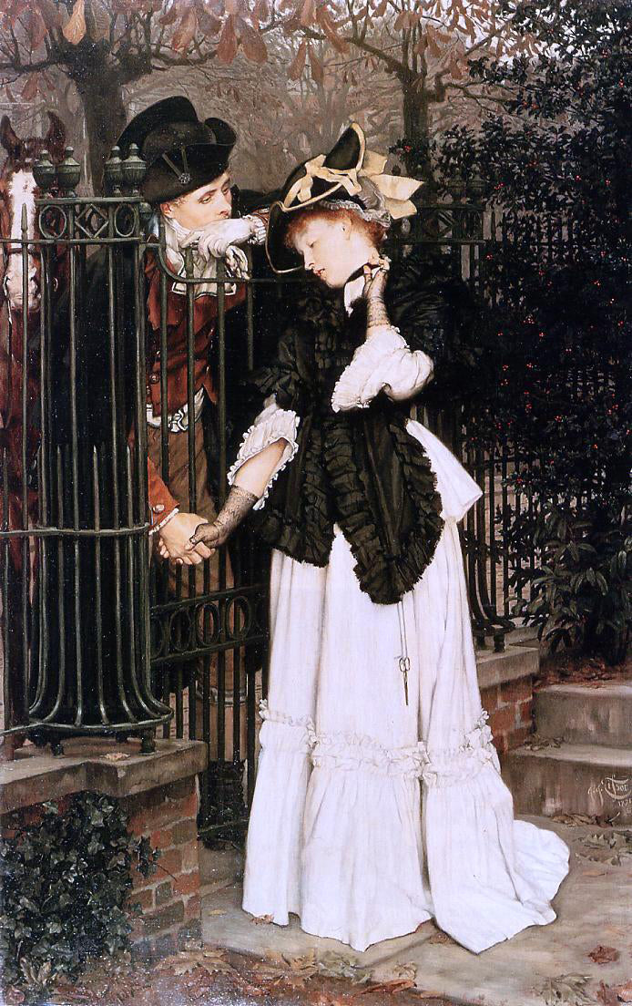 James Tissot The Farewell - Hand Painted Oil Painting