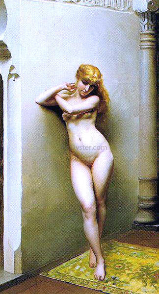 Luis Ricardo Falero The Favorite - Hand Painted Oil Painting