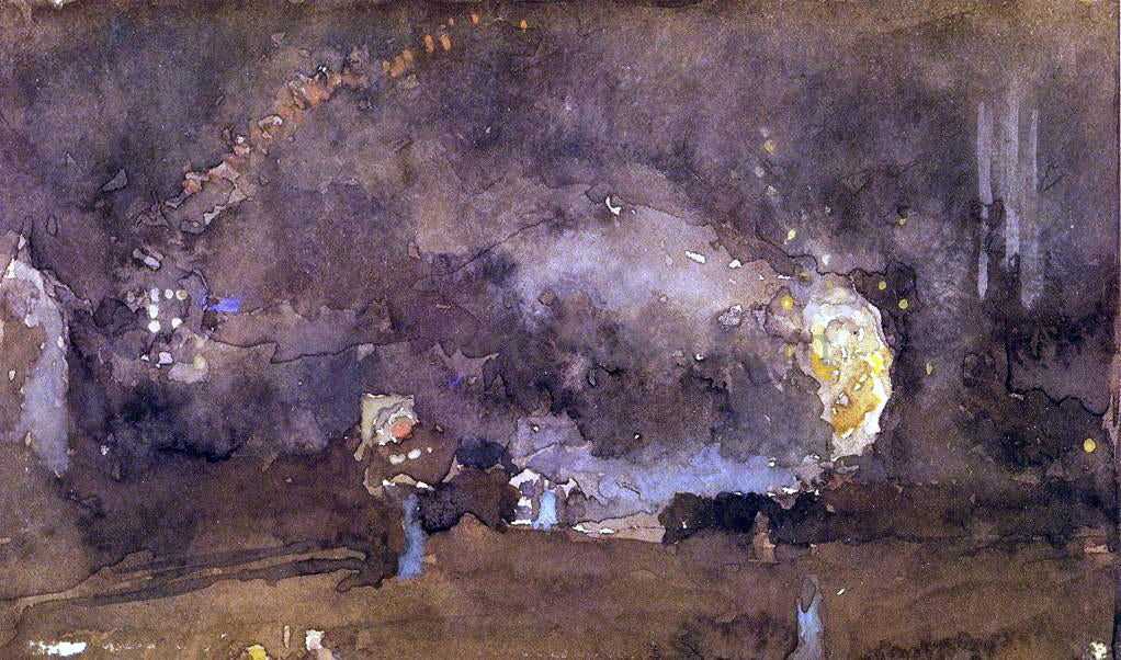 James McNeill Whistler The Fire Wheel - Hand Painted Oil Painting