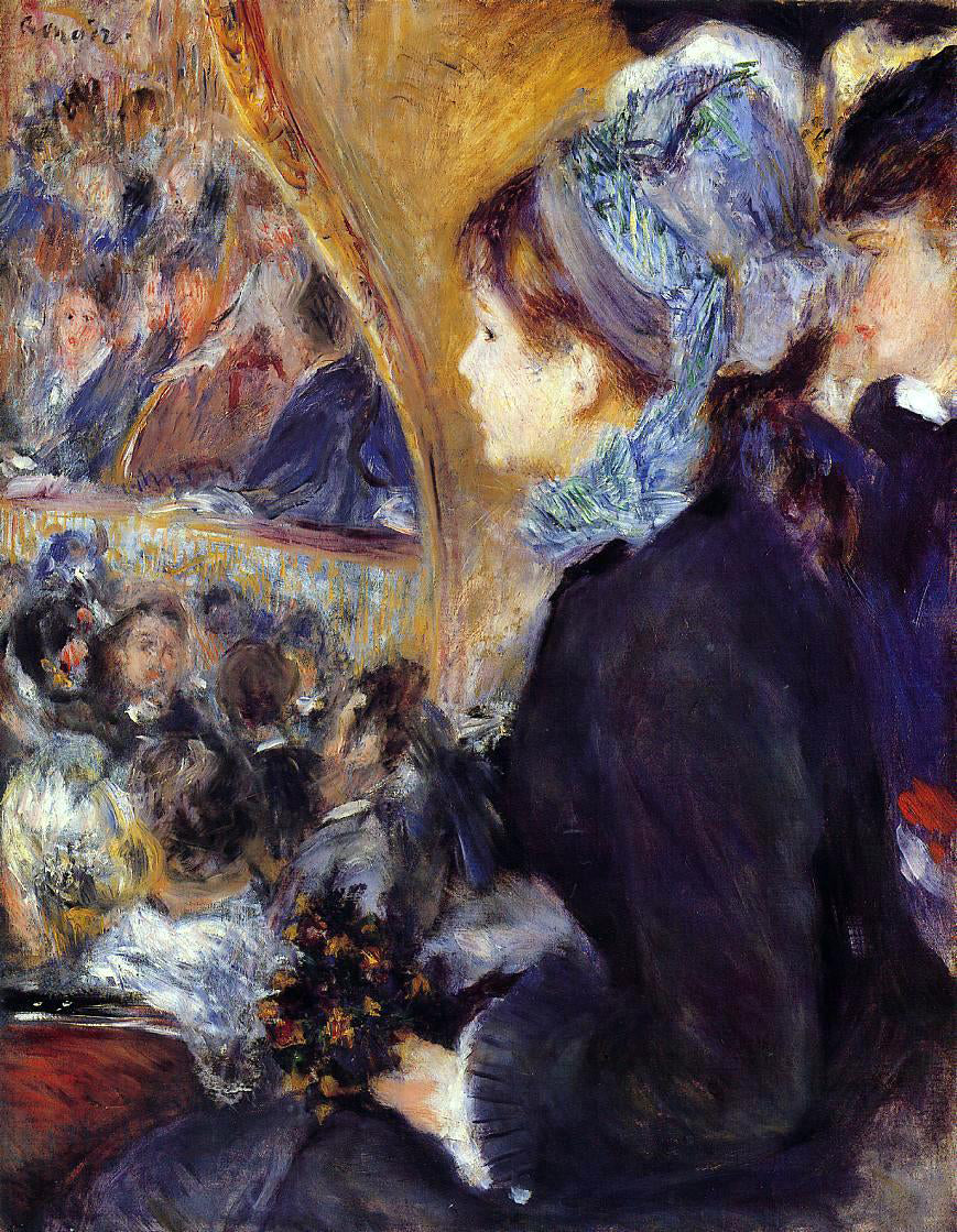 Pierre Auguste Renoir A First Outing - Hand Painted Oil Painting