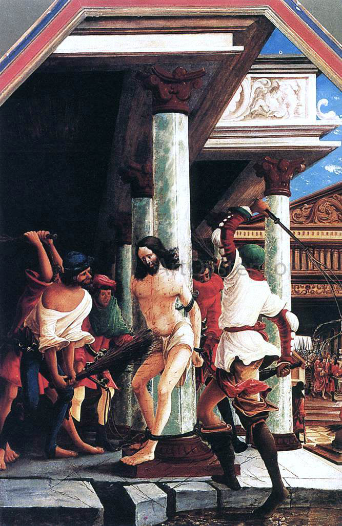 Denys Van Alsloot The Flagellation Of Christ - Hand Painted Oil Painting