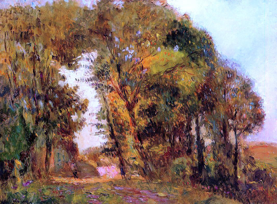 Albert Lebourg The Forest in Autumn near Rouen - Hand Painted Oil Painting