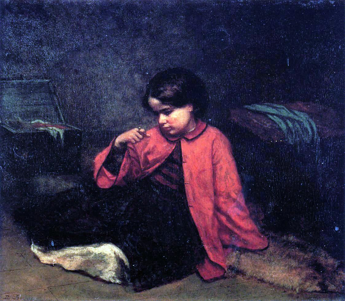 Eastman Johnson The Freedom Ring - Hand Painted Oil Painting