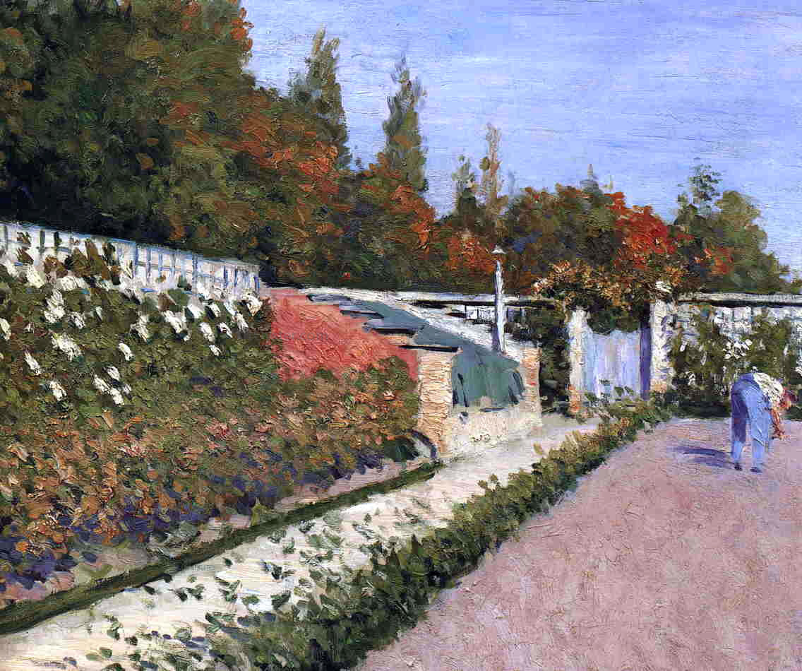 Gustave Caillebotte The Gardener - Hand Painted Oil Painting