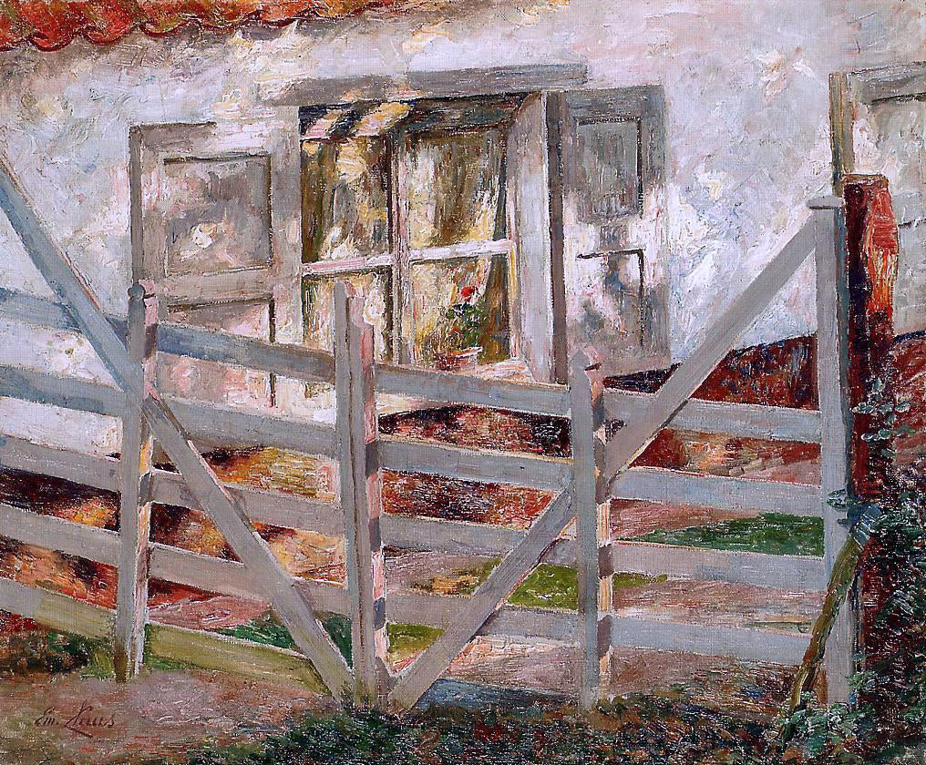 Emile Claus The Gate - Hand Painted Oil Painting