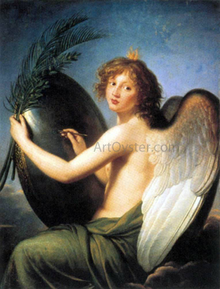 Elisabeth Le Brun The Genius of Alexander - Hand Painted Oil Painting