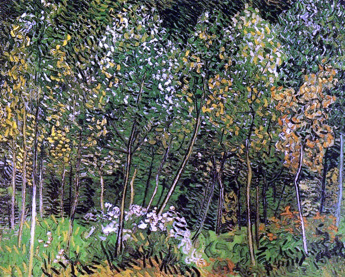 Vincent Van Gogh The Grove - Hand Painted Oil Painting