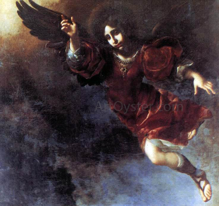 Carlo Dolci The Guardian Angel - Hand Painted Oil Painting