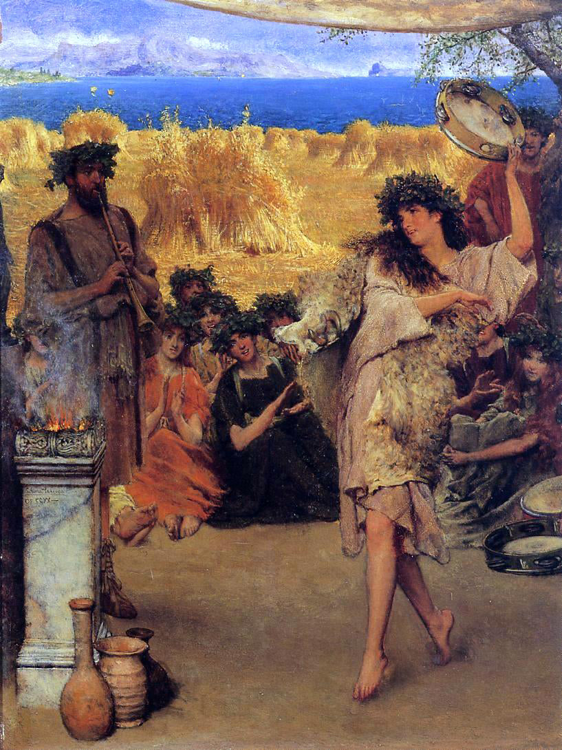 Jules Dupre the harvest - Hand Painted Oil Painting