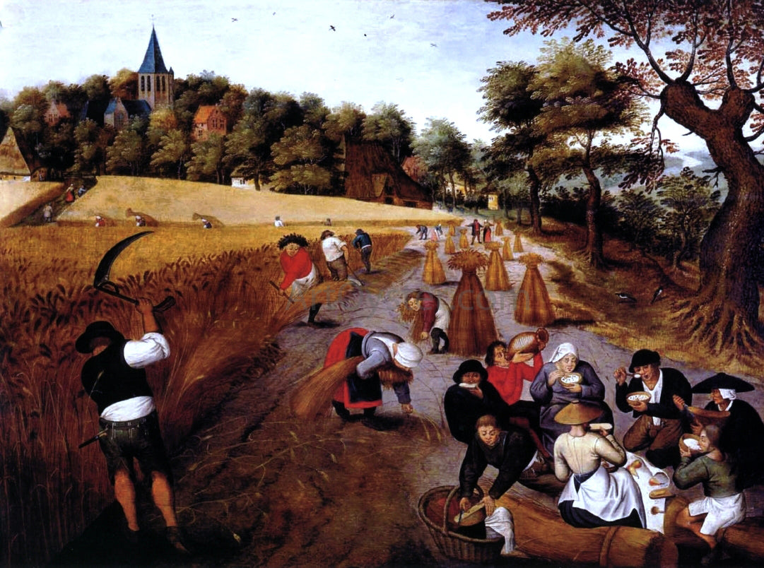 The Younger Pieter Bruegel The Harvest - Hand Painted Oil Painting