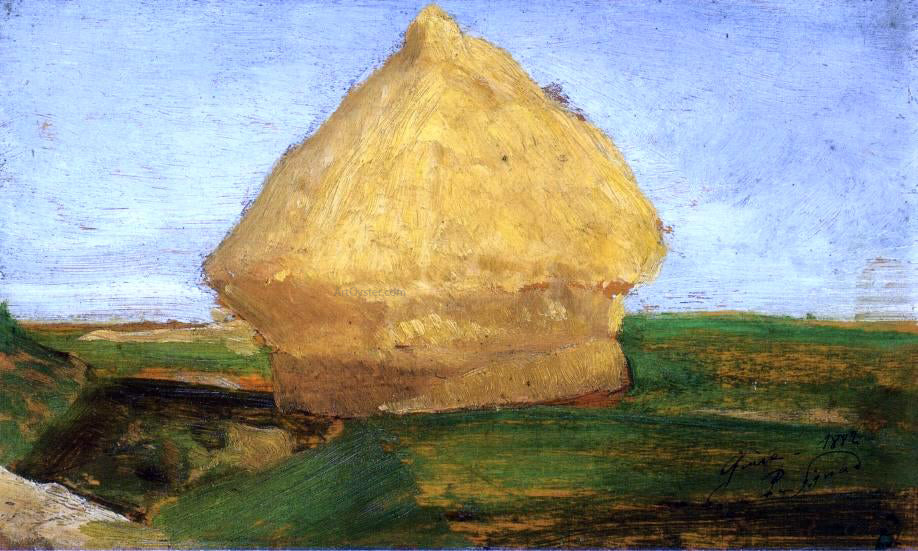 Paul Signac The Haystack - Hand Painted Oil Painting