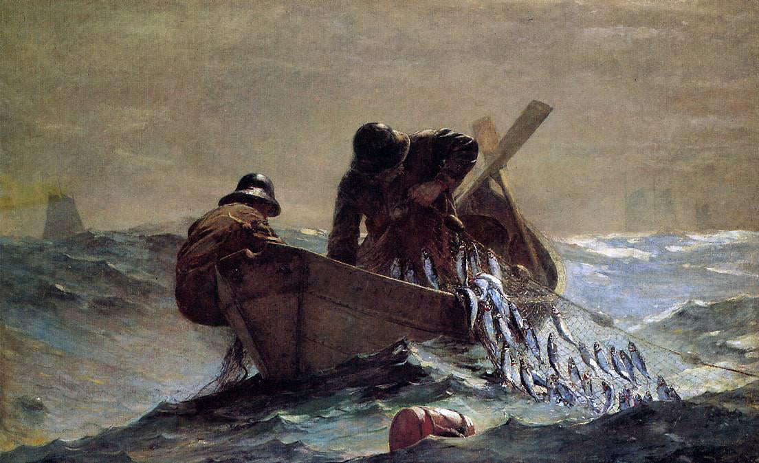 Winslow Homer The Herring Net - Hand Painted Oil Painting