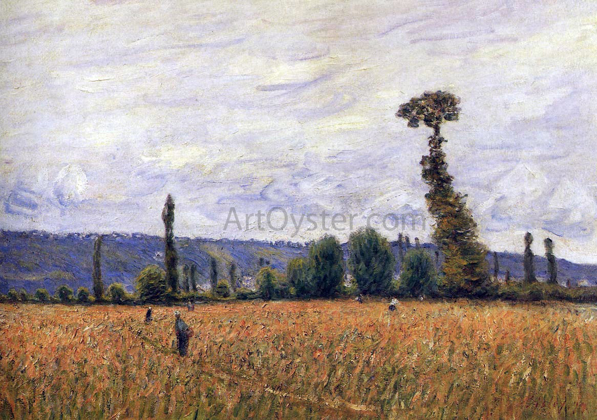 Alfred Sisley The Hills of La Bouille - Hand Painted Oil Painting