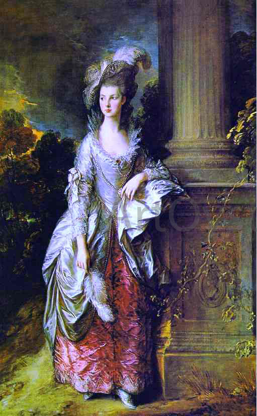 Thomas Gainsborough The Hon. Mrs. Thomas Graham - Hand Painted Oil Painting