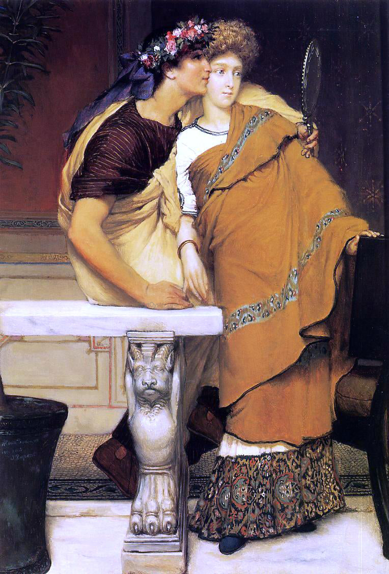 Sir Lawrence Alma-Tadema The Honeymoon - Hand Painted Oil Painting