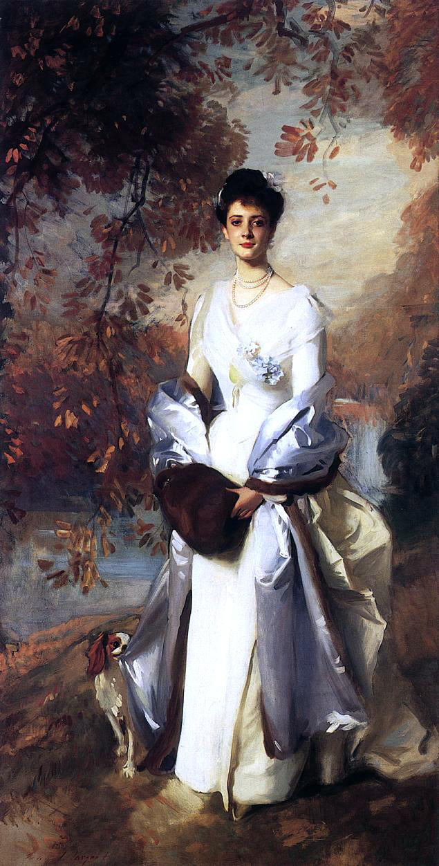 John Singer Sargent The Honourable Pauline Astor - Hand Painted Oil Painting