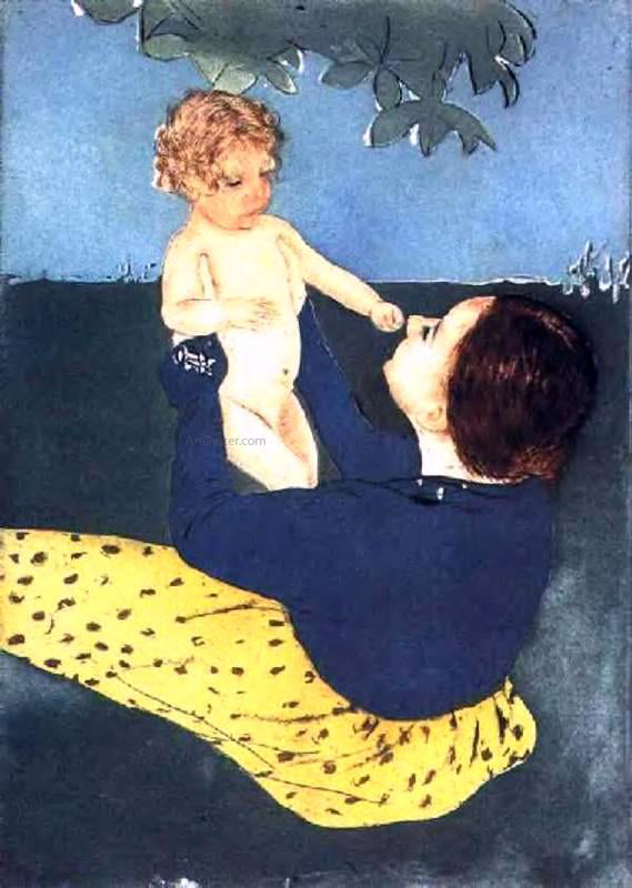 Mary Cassatt The Horse Chestnut - Hand Painted Oil Painting
