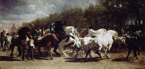  Rosa Bonheur The Horse Fair - Hand Painted Oil Painting