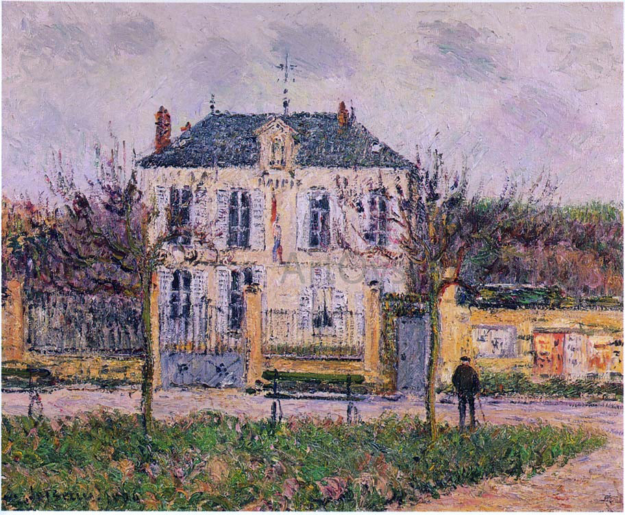 Gustave Loiseau The House - Hand Painted Oil Painting
