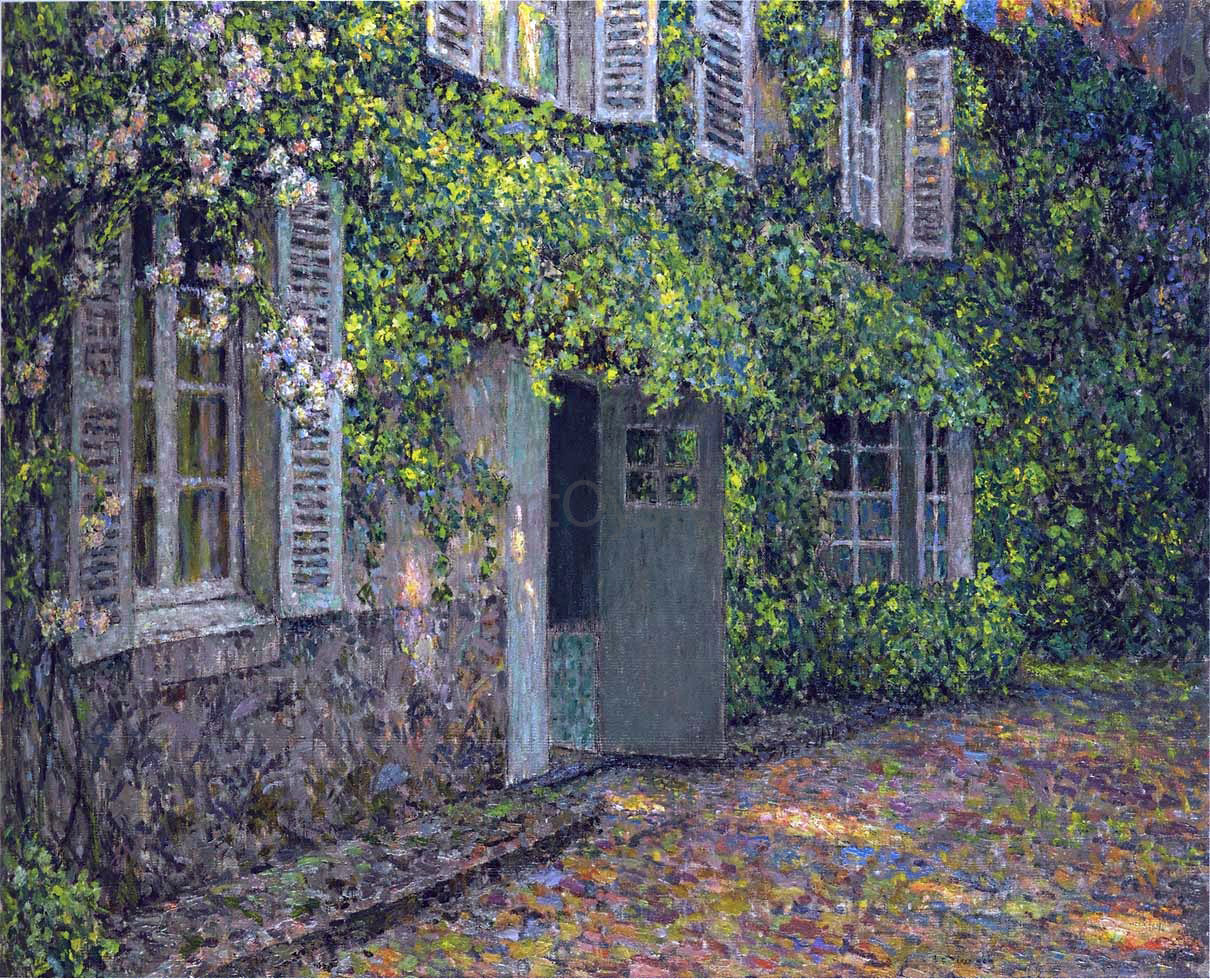Henri Le Sidaner The House in Summer - Hand Painted Oil Painting