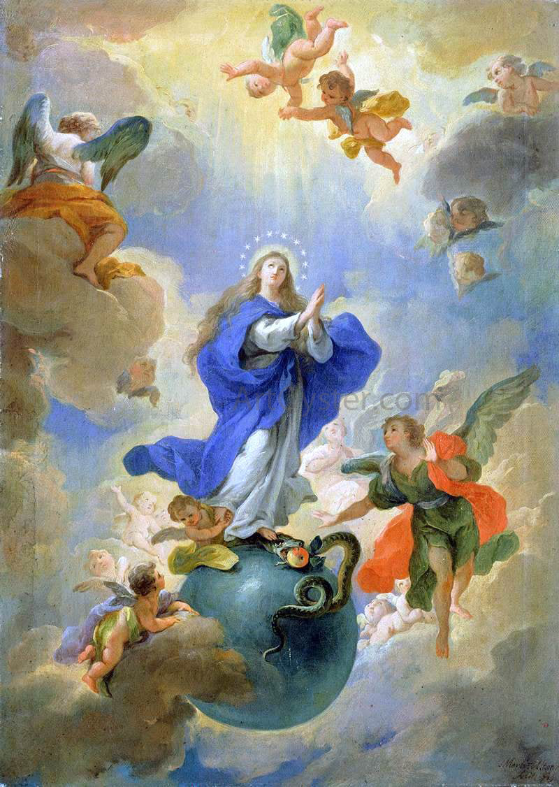  Martino Altomonte The Immaculate Conception - Hand Painted Oil Painting
