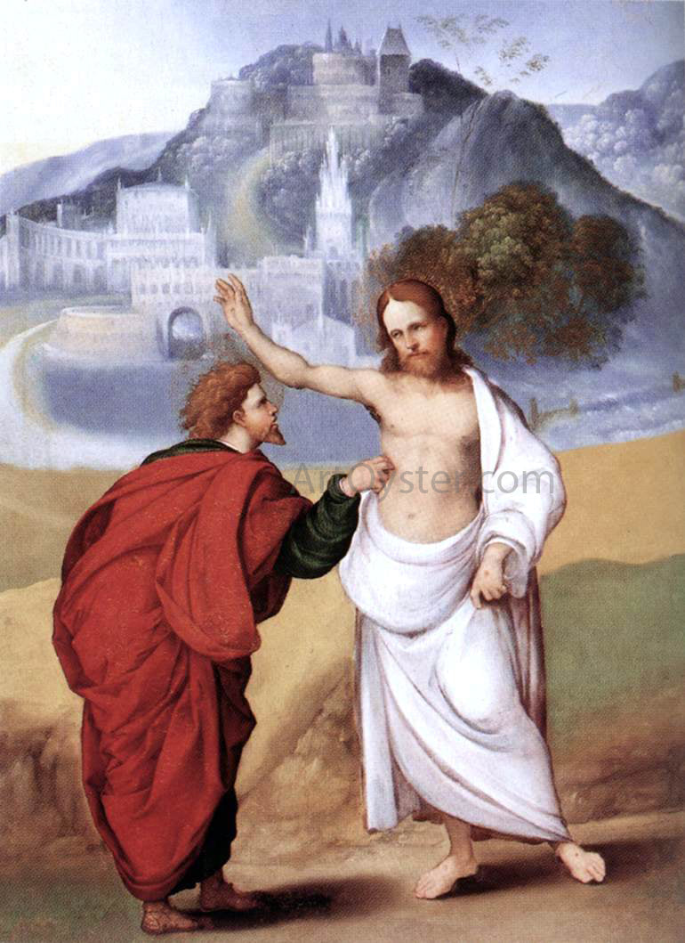 Ludovico Mazzolino The Incredulity of St Thomas - Hand Painted Oil Painting